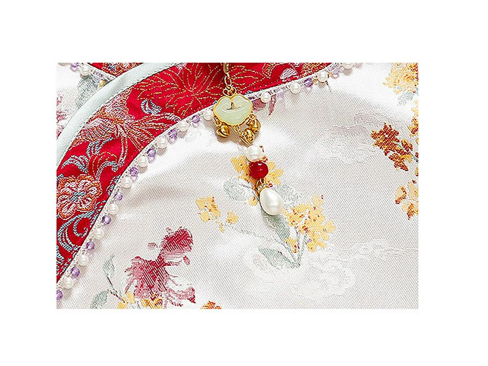 2025 Hanfu Kinder Cheongsam: Kleid im Feen-Stil für Mädchen für Frühling/Herbst