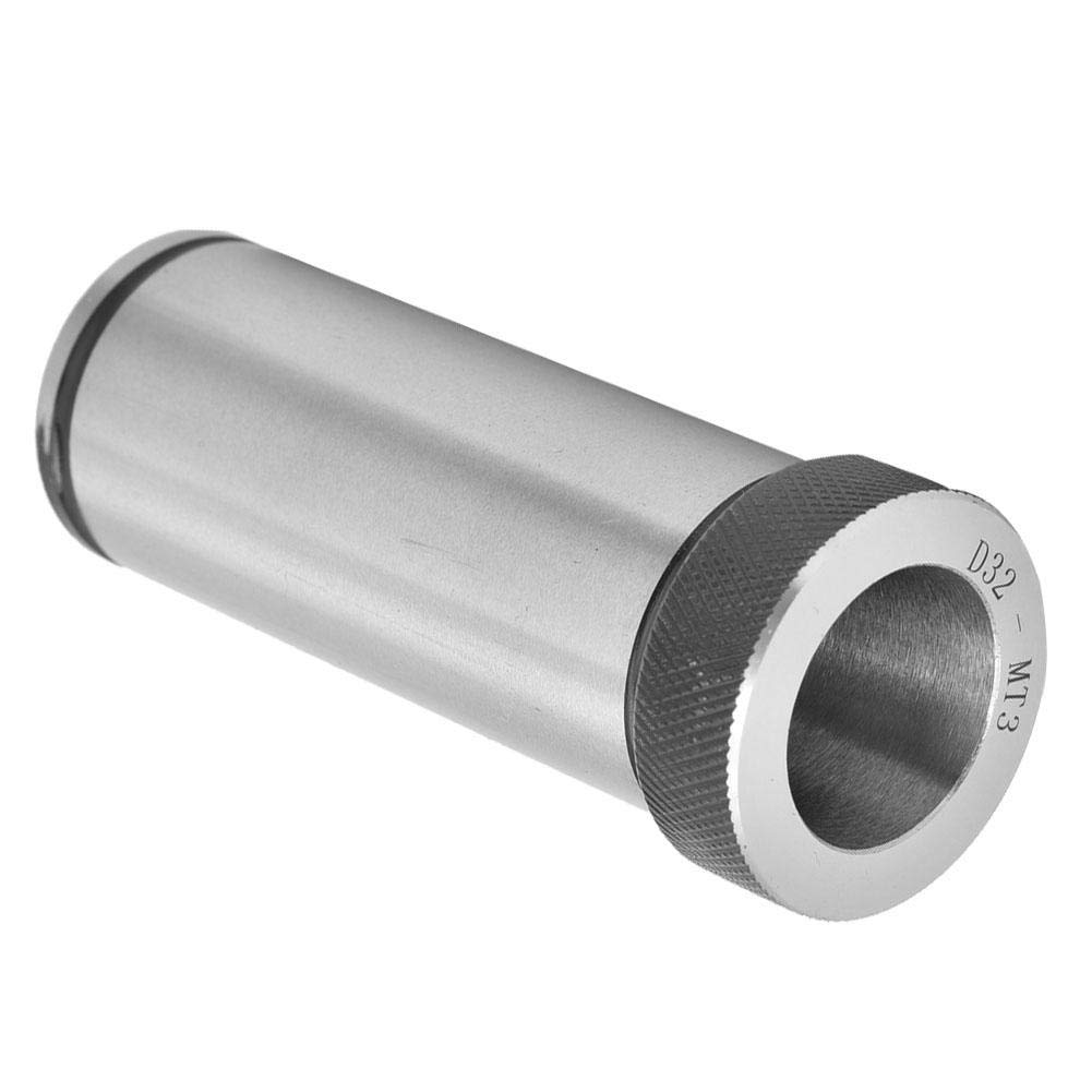 Hilitand 40Cr Steel Tool Holder Bushing Tool CNC Lathe Milling Socket Adapter D32-MT1 / D32-MT2 / D32-MT3 / D32-MT4 (D32-MT3)