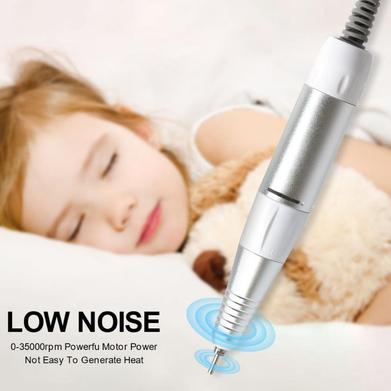 35000Rpm 5Pins Electric Nail Drill Machine Handle Handpiece Pedicure Replacement Pen Manicure Beauty Tool Accessory