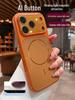 Luxury Frosted Magnetic iPhone 17 Pro Max Case for Men & Women - Compatible with iPhone 16/15/14