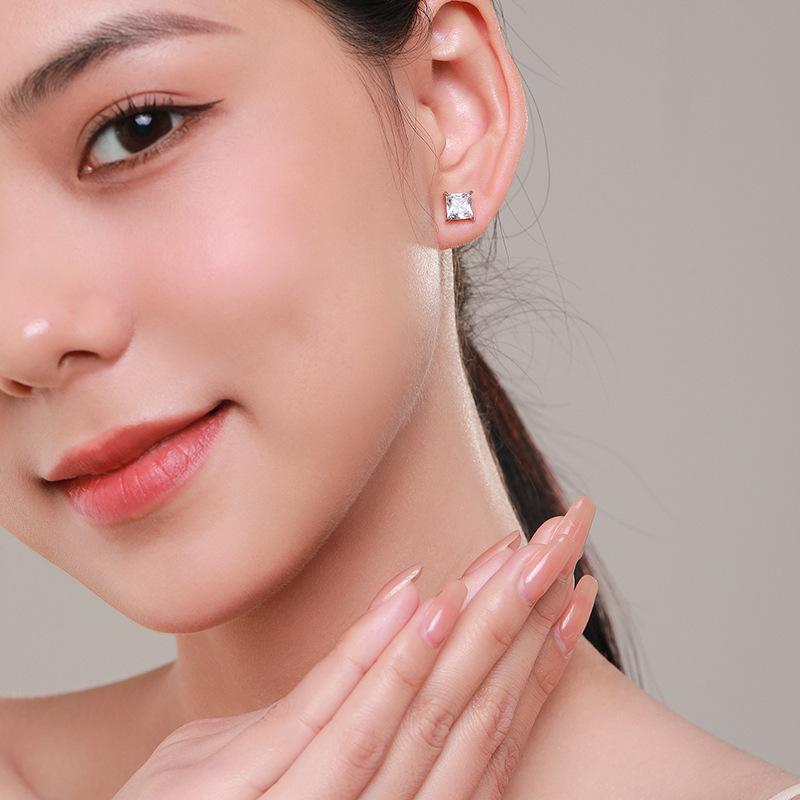 Tancise 925 sterlingsølv sirkon øredobber Drop øredobber for kvinner bryllupsfest gaver