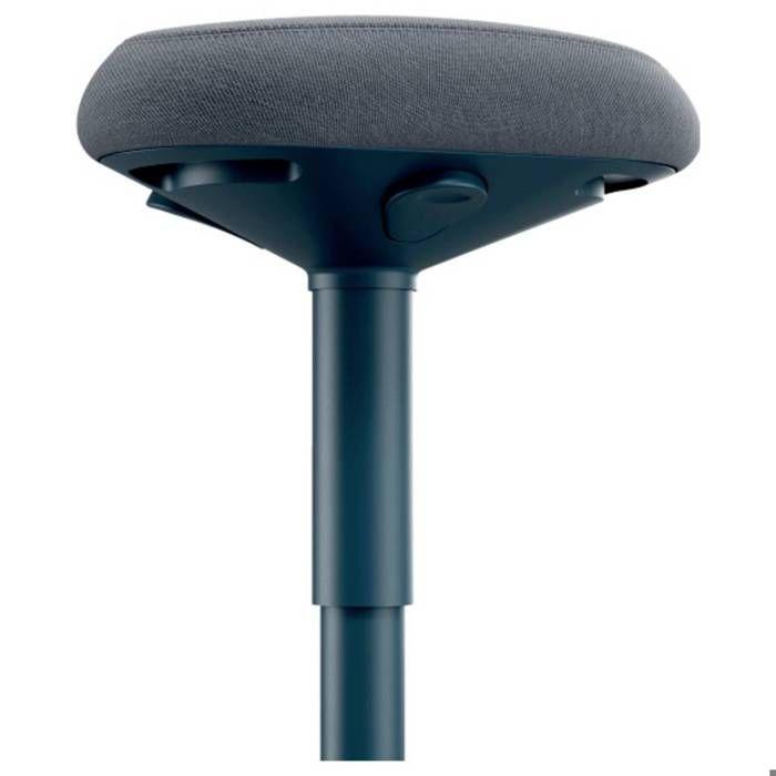 Siège assis-debout - Leitz - 65450089 - Gris foncé - Confort ergonomique - Rembourrage ultra-doux