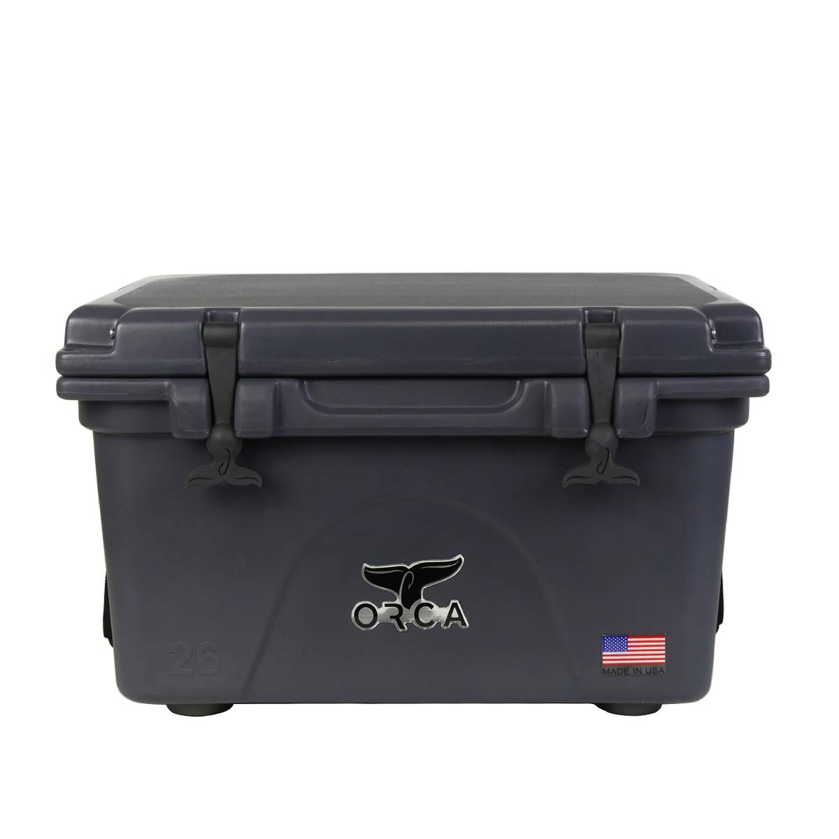 

Холодильник ORCA Coolers 26 Cooler 26QT Charcoal 25L Hard Cooler для холодного зберігання, кемпінгу та відпочинку на свіжому повітрі [Orca] приблизно. [Елемент]