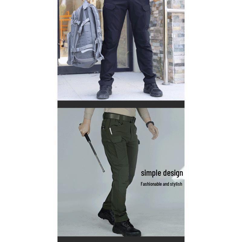 Heren Sneldrogende Tactische Camouflage Broek - Waterdicht, Stretch, Sport & Outdoor Kleding