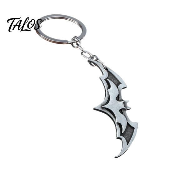 Zinc Alloy Key Holder Bat Dart Keychain, Car Ring for Keychain Men, Handbags Backpacks Charm Decorative Accessory Halloween Lightweight Bag Charms