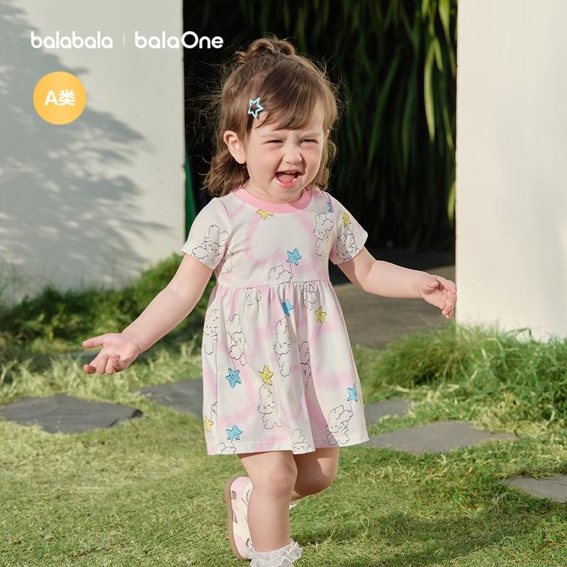 Balabala Children's Dress Baby Princess Dress