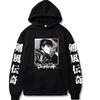 Japanese Anine Berserk Guts Hoodies Sweatshirt Loose Casual Hip Hop Man Woman Clothes Fashion Autumn Fleece Hoodies