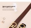 Women's Genuine Leather Casual Belt - Versatile Decorative Accessory for Jeans