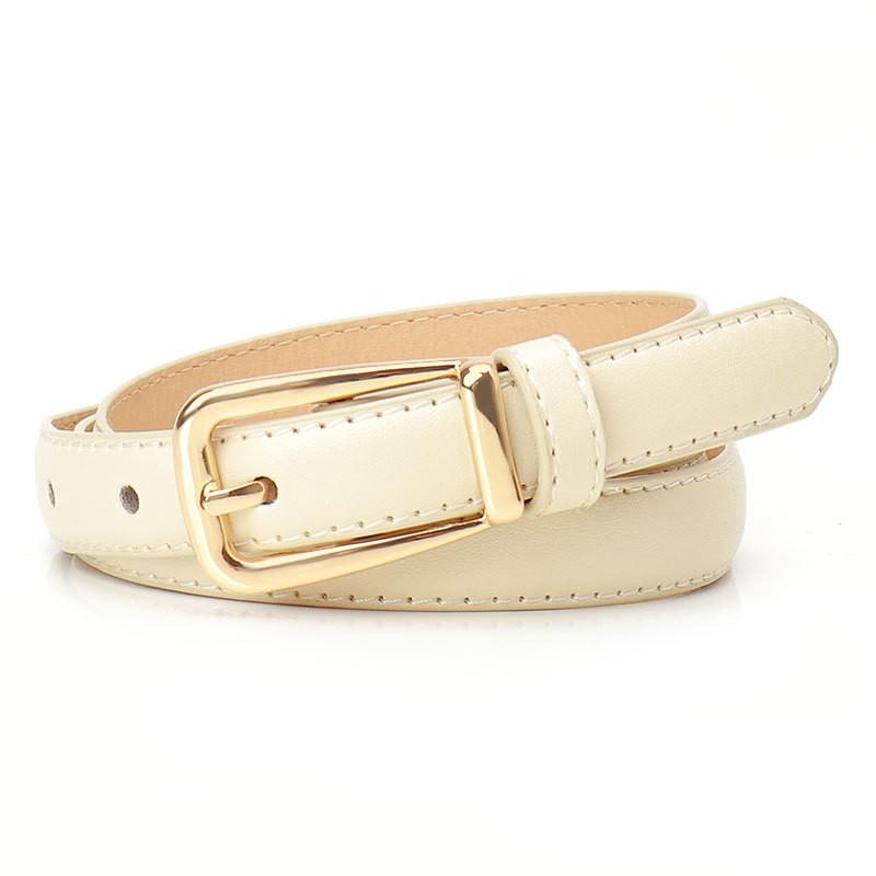 Womens Leopard Print Buckle Belt With Metal Pin Clasp - Fashionable Waistband Jeans Casual Office Wear