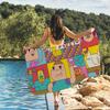 Cartoon C-Clarence Towel Quick Drying Beach Towels Are Suitable For Swimming Pools Camping Yoga And The Gym