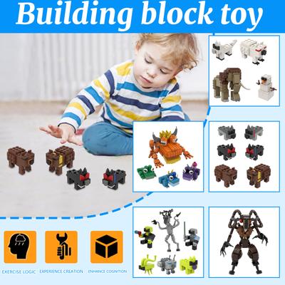 Anime Peripheral Trendy Building Block, Children's Puzzle Puzzle Puzzle Building Model Toys
