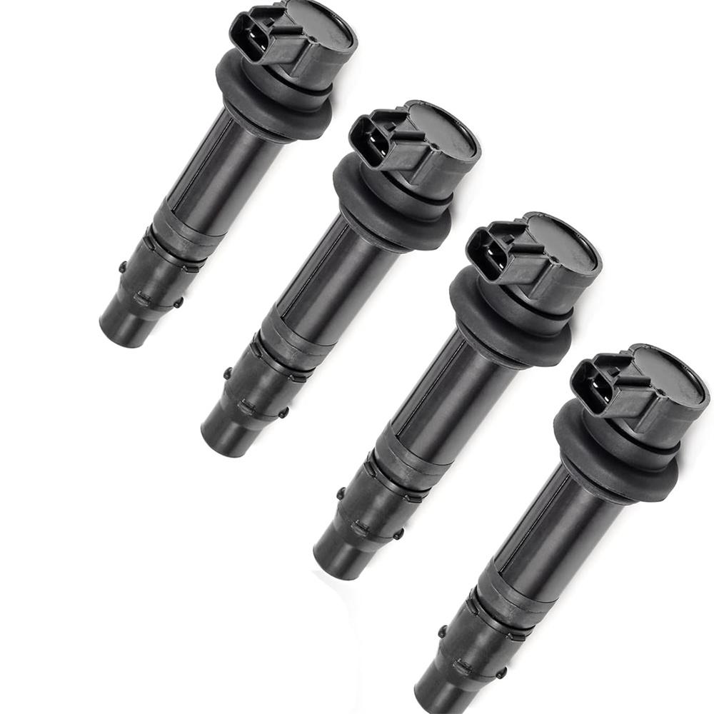 4x Ignition Coil & Spark Plugs For Yamaha FZS1 FZ1 YZFR1 YZFR6 VMAX1700 Vmax