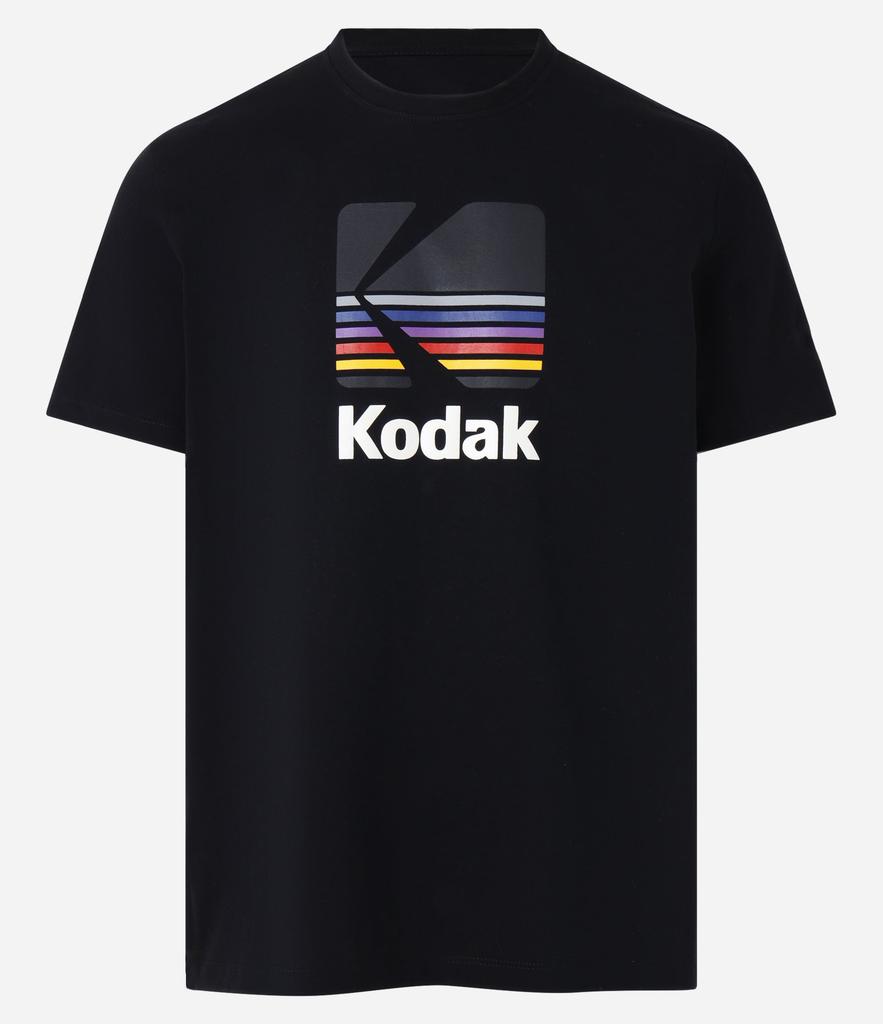 Kodak Printed Comfort Cotton T-Shirt with Kodak Duaflex Black Print Women Men Oversized Y2k Cotton Loose Female Male Clothing