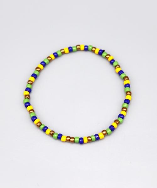 Bonbeau Bronze Beads Mix Color Layered Bracelet 5 Colors