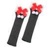Sweet Breathable Christmas Bow Stockings Leg Socks Thick Cuffs Warm Foot Cover Socks Elastic Y2K Boot Socks Girls Lady