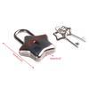 Small Metal Star Shaped Padlock Mini Lock with for Key for Jewelry Box Storage Box Diary Book