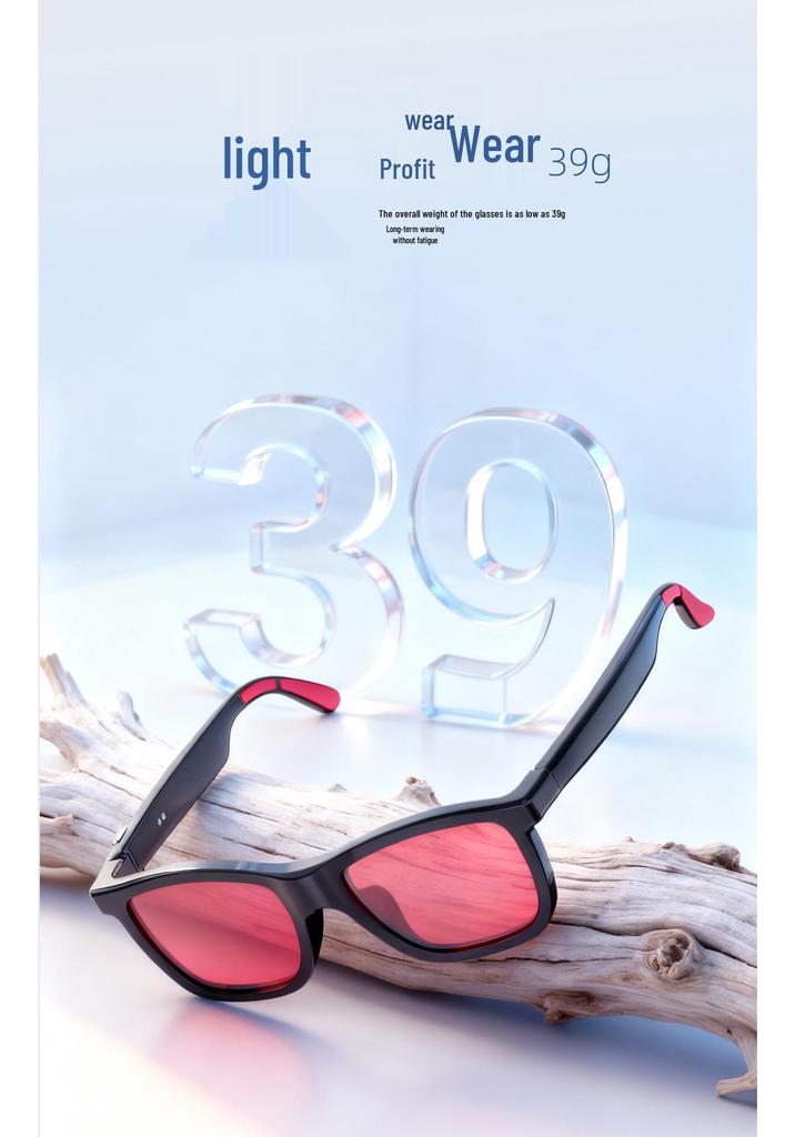 Smart G60 Electrochromic Glasses with Bluetooth Calling, Music Listening & AI Translation