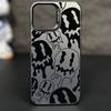 Personality Ghost Applies To Apple 15/14/13 Promax Mobile Phone Case 12/11/xr Straight Edge Xs Creative 7p Anti-drop