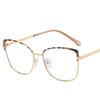 Leopard Cat Eye Glasses Frames For Women Anti Blue Light Computer Myopia Glasses Optical Lens Nearsighted Eyeglasses Minus -1.5