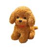 Cute Teddy Dog Sleeping Plush Toy - Children's Companion Doll