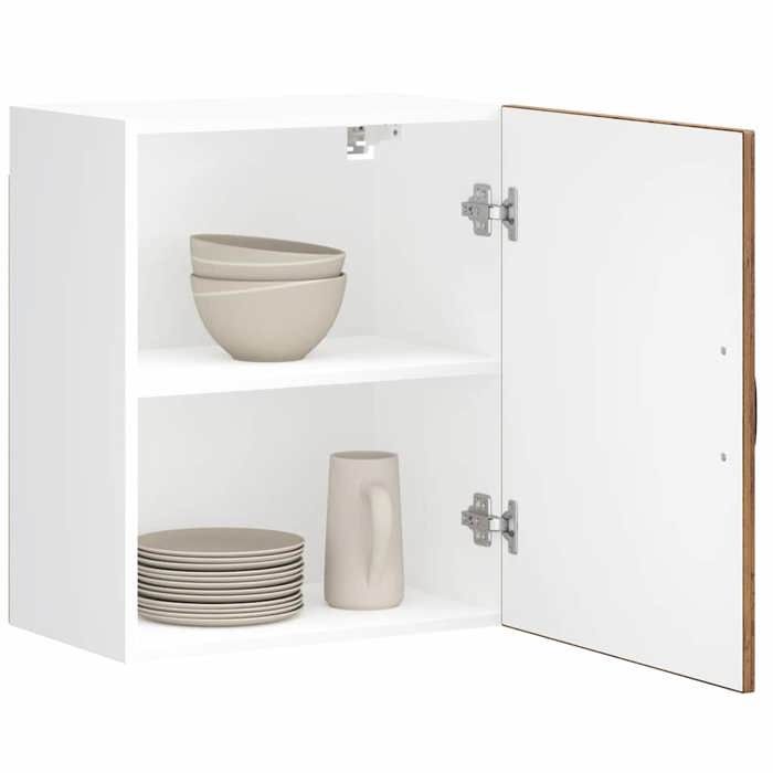 VidaXL Lucca Wall-mounted Kitchen Cabinet Old Wood Engineered Wood, Wall-mounted Kitchen Cabinet, Cabinet for Kitchen Wall, 853813
