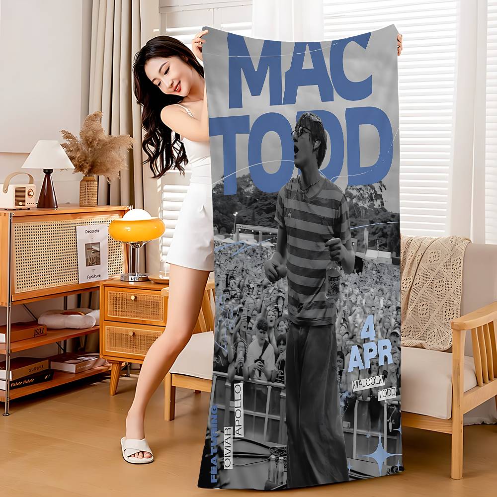 Music M-Malcolm T-Todd Microfiber Beach Towel Absorbent Quick dry Soft Yoga Swimming Resort Mountain Climbing Towel