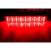 Red Lens 54-SMD LED Bumper Reflector Marker Lights For Cadillac CTS GMC Acadia