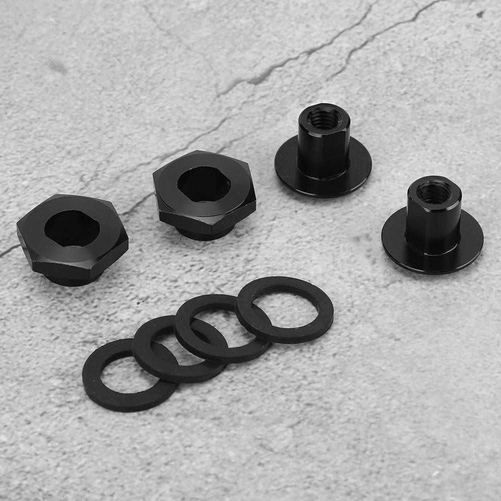 Aluminum Rear Glass Strut Hardware Kit Complete Accessory for Honda Civic 92 95