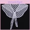 Thin Silk Shawl With Lace Pattern For Adults