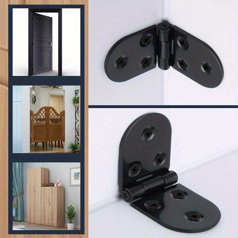 10 Stück 80*30mm Aufmontierte Klappscharniere Selbsttragend Klappbarer Tisch Schranktürscharnier Möbelbeschläge