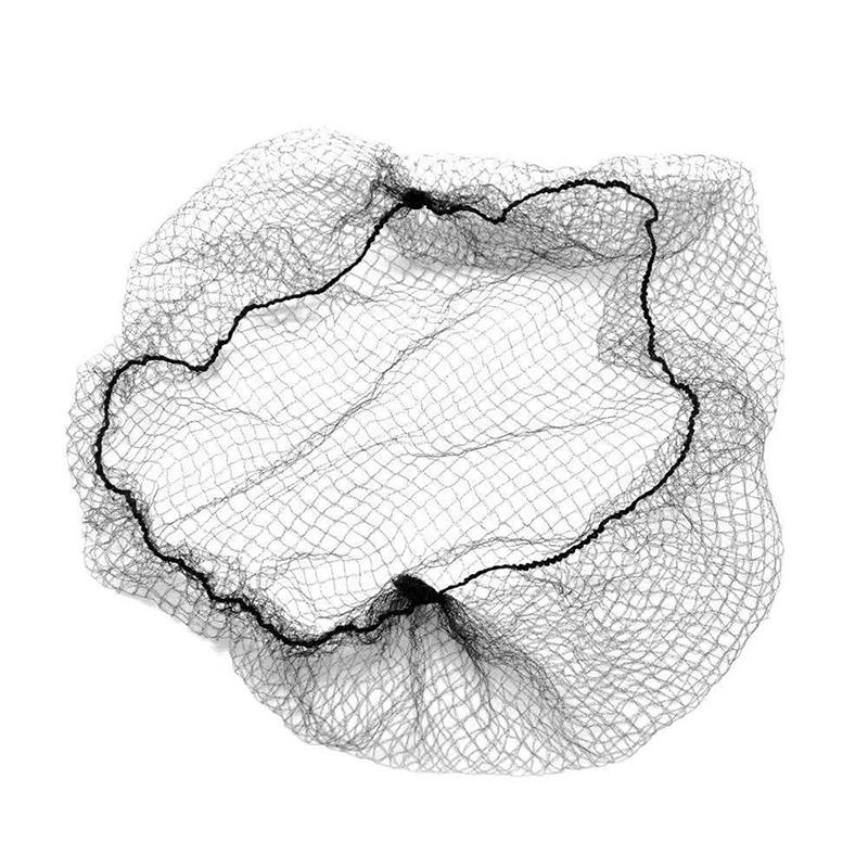 Nylon Hair Net For Bun Wigs Styling Black Brown Mesh Hairnet 30-80cm Stretchable Invisible Hair Cover Stylist Tool Salon Accessory Beauty Supply