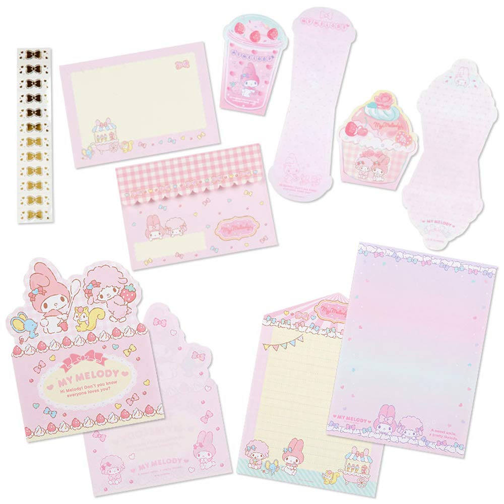 Sanrio My Melody Letter Set 922676 Character-Shaped