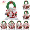 Fancyfamily Personalized Christmas Snowman Christmas Tree Decoration Acrylic Car Hanging Decoration Home Tree Decoration