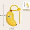 Cute Banana Toothbrush Cover Dustproof Protective Case for Kids Adults Travel Home Daily Use Portable Hygienic Storage Box
