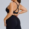 High-Impact Shockproof Sports Bra - Plus Size Elastic Yoga Vest