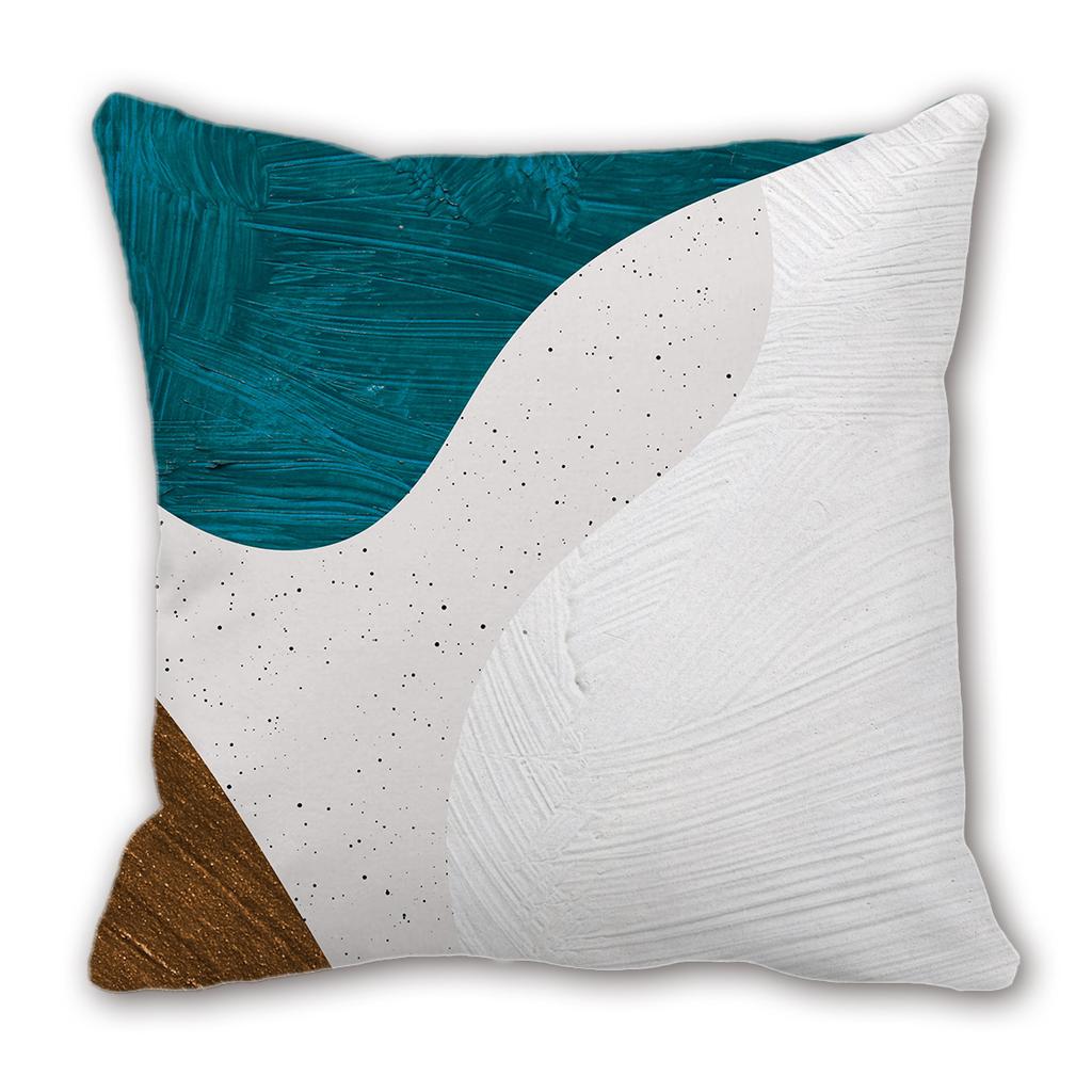 Geometric Irregular Light Luxury Nordic Pillow Model Room Hotel Decoration Sofa Backrest Bay Window Pillow Plush