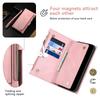 ESEBLE Star Series For Motorola Edge 60 Pro 5G Case Zipper Wallet Leather Stand Phone Cover with Wrist Strap