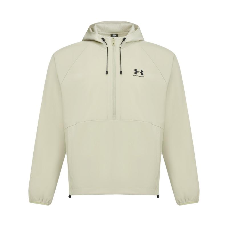 Under Armour Vibe Простая Удобная Прочная Вязаная Спортивная Повседневная Футболка с Длинным Рукавом Мужские Топы 6010895-289 L