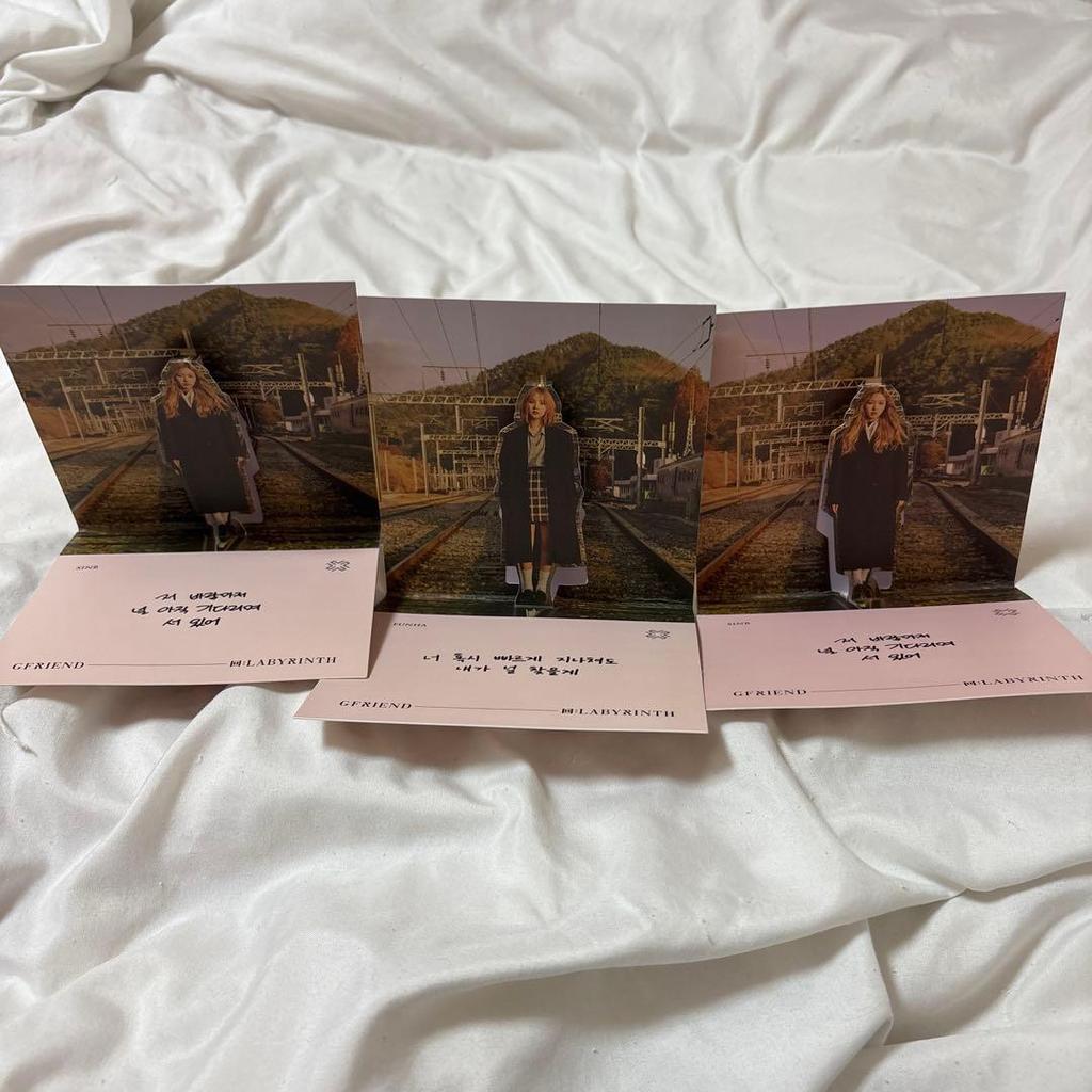 [USED] GFRIEND Labyrinth 3 forms