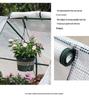Compact Balcony Greenhouse: Protects Flowers, Succulents & Plants, Ideal for Courtyard, Provides Winter Frost Protection & Warmth