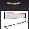 WEZHO Portable Folding Badminton Net Stand