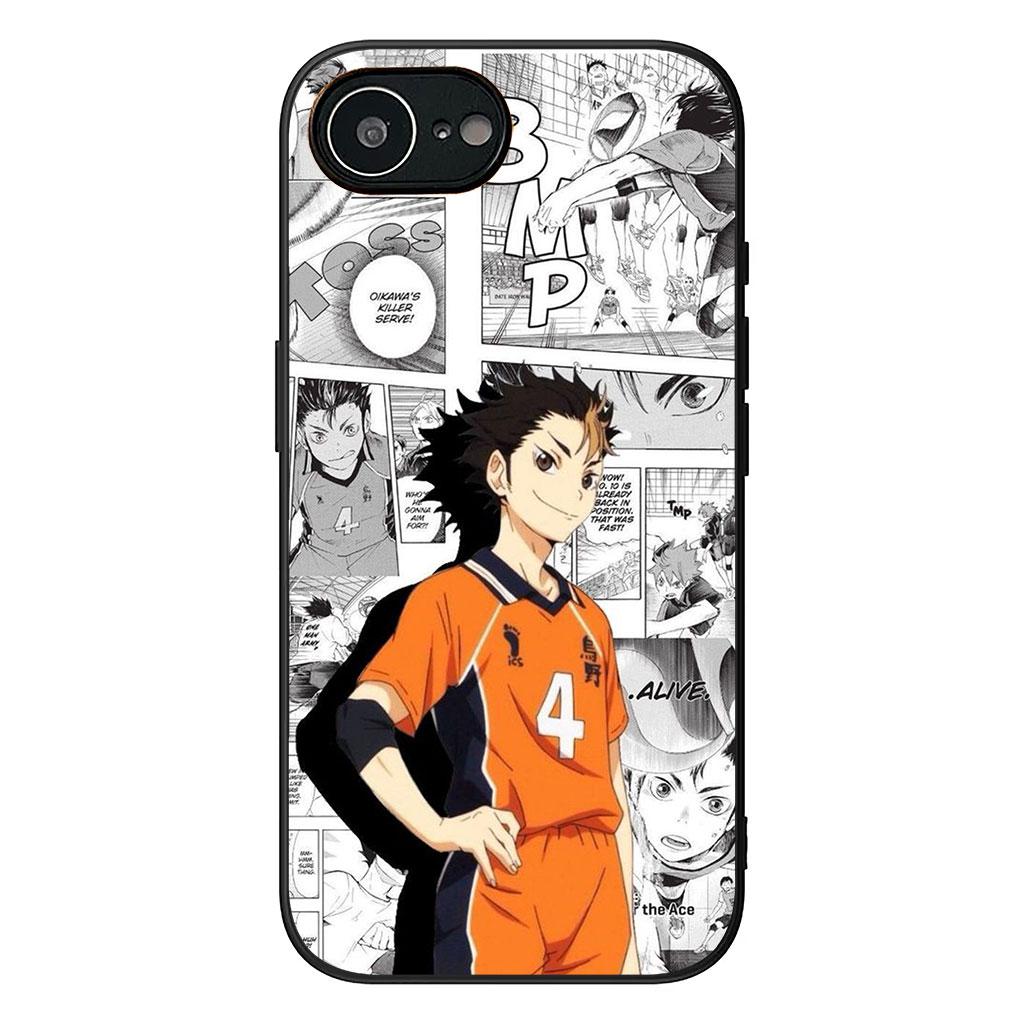 Hülle für Xiaomi Redmi Note 15 11 9 10 Pro Plus A5 9A 9T 10A 10C 9C NFC 15C 8T Handyhülle Karasuno Haikyuus Yu Nishinoya Yuu