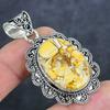 Natural Brecciated Mookaite 925 Sterling Silver Jewelry Pendant 2.17" U1k22
