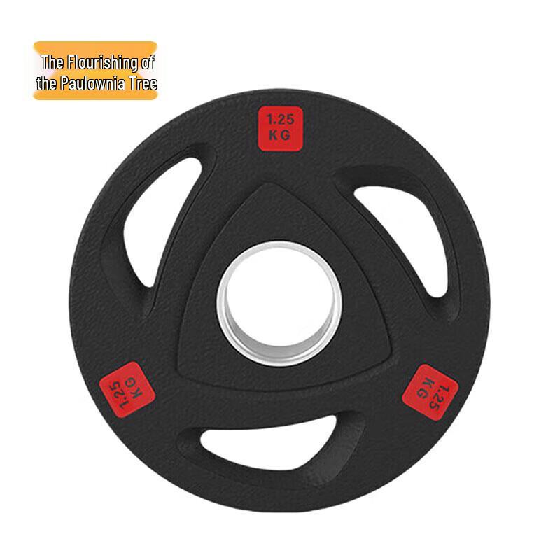Zizhisheng Rubber Coated Cast Iron Barbell Plate