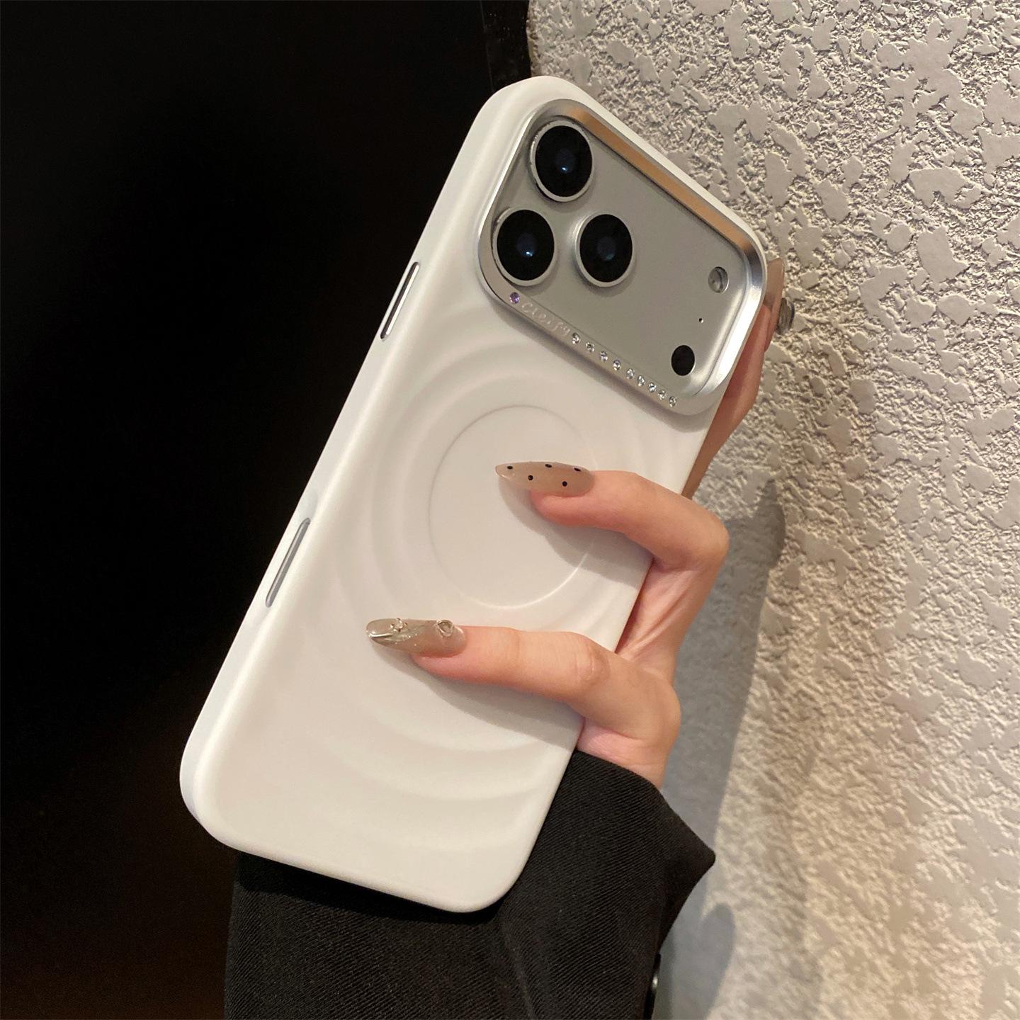 

Starry Rhinestone Frame Phone Case with Large Hole for iPhone 17 Pro/16 Pro Max/15/14 Pro Max 17 Pro