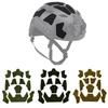 11pcs FAST Helmet Magic Sticker Airsoft Helmet Patches Hook and Loop Sticky for FAST Tactical Helmet Accessories