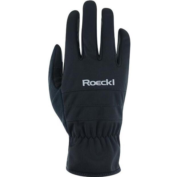 Велосипедные перчатки Roeckl Raiano (черные) EU 12