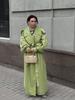 Women's Fashion Lapel Belted Long Trench Coat - Autumn/Winter 2025 Collection