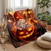 Gnomes Celebrate Autumn Theme blanket Lightweight Warm Flannel Blanket Decorative Throw Blanket for Home Decoration