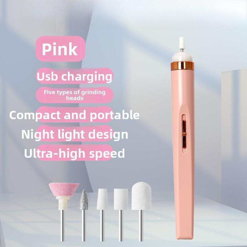 Mini Electric Nail Grinder Small Tools Nail Remover Nail Machine Portable Exfoliating Set Nail Grinder